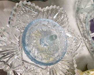 Crystal Dish and Ring Holder