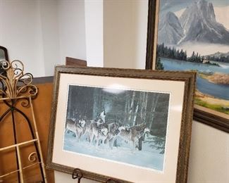 Numbered & Signed 2 matching pieces