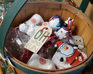 Basket of Ornaments