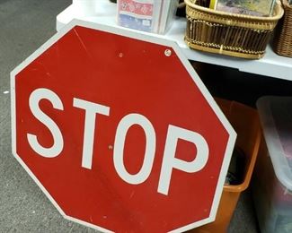 Large Stop Sign