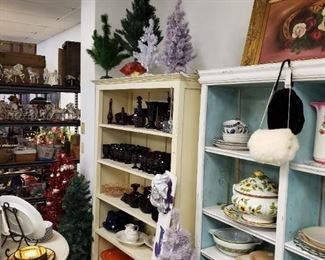 Cabinets as well as the Collectible Avon Cape Cod Dishes, Art & Impressive Serving Pieces!