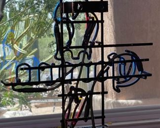 Corona Beer Parrot Neon Bar Sign	26x22x6.5in	HxWxD
