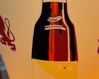 Rare Prior Double Light Lighted Motion Beer Sign Hanging Philadelphia PA	22in H x 10in Diameter at base	
