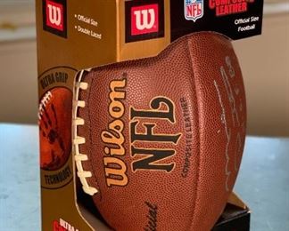 MIke Ditka Signed NFL Football Autograph	11.25x6.5x6.5in	HxWxD
