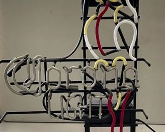 Corona Light Beer Parrot Neon Bar Sign	28x20x6in	HxWxD
