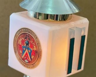 1960s Vintage Ortlieb's Beer Lighted Lantern Sign #1 Ortliebs	9x5x6in	HxWxD
