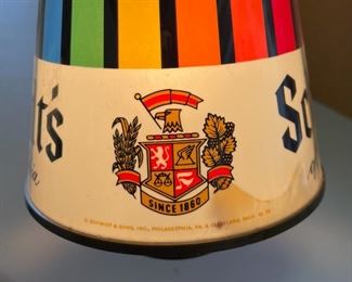 Schmidt's Beer Sconce Lamp Cone Light #2 Schmidts	2x6.5x12in	HxWxD
