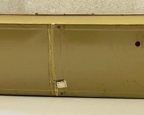 Budweiser Beer Lighted Clock Sign	8.5x32x5in	HxWxD
