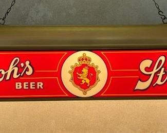 AS-IS Stroh's Beer Billiard Lamp Pool Table light	9x37.5x9in	HxWxD
