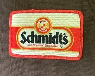 Vintage Schmidt's Beer Jacket Employee Worker Uniform 46in Medium Riverside	Med	
