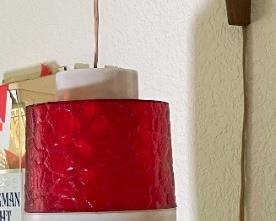 Schmidt's Beer Lighted Hanging Bar Swag Lamp Philadelphia	Lamp: 12.5in Long x 5.5in Diameter <BR>Hang: 22in	
