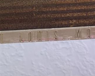 1950s Vintage Budweiser King of Beers Sign	12x27x3in	HxWxD
