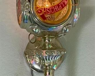 Schlitz Beer Carriage lamp Wall m mount Sconce	22x8x10in	HxWxD
