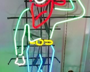 Vegas Vic Cowboy Neon Sign Marlboro Man	40x20x6in	HxWxD
