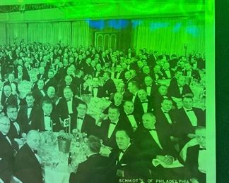 1960 Schmidt's of Philadelphia 100th Year Anniversary Photo Schmidts  panorama	10x20.5in	HxWxD
