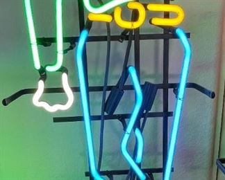 Vegas Vic Cowboy Neon Sign Marlboro Man	40x20x6in	HxWxD
