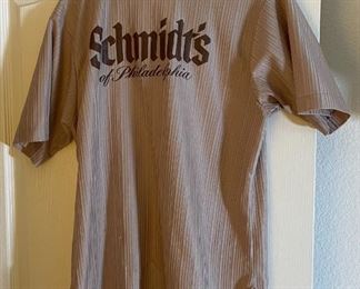 Vintage Schmidt’s Employee Uniform Work Shirt Nat Nast	Unmarked fits like Med	
