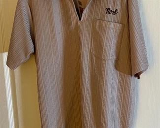 Vintage Schmidt’s Employee Uniform Work Shirt Nat Nast	Unmarked fits like Med	
