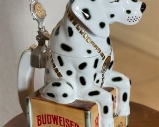 Budweiser Dalmatian Character Stein CS324	9.5x4.75x6.5in	
