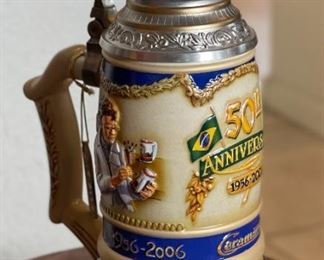 Anheuser Busch Members Only Ceramarte 50th Anniversary Stein CB39	10x4.5x6.5in	HxWxD
