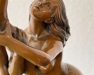 Cupid & Psyche Bronze patinaed Statue Sculpture	41x20x15in	HxWxD
