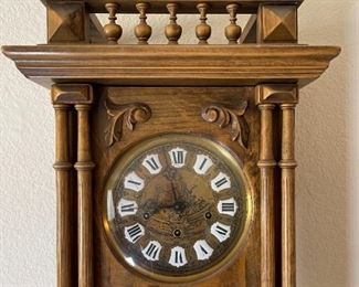 Gazo San Marcos Wall Clock	40x13.75x9.5in	HxWxD
