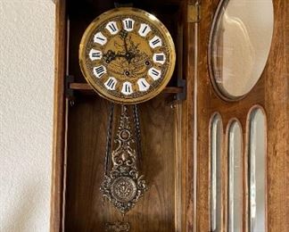 Gazo San Marcos Wall Clock	40x13.75x9.5in	HxWxD
