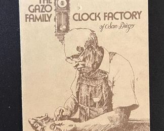 Gazo San Marcos Wall Clock	40x13.75x9.5in	HxWxD
