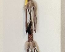 Native American Ceremonial Chief  Staff	58in Long	
