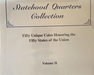 Statehood Quarters Collection Postal Commemorative book 2	10x2.75in	
