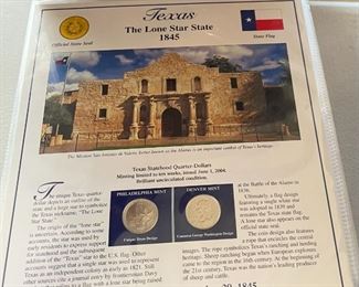 Statehood Quarters Collection Postal Commemorative book 2	10x2.75in	
