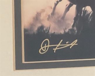 Signed  Don Schimmel The Last Roundup Framed Photo	Frame: 13 x 16.5in	
