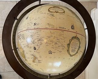 16in Replogle Globe Metal Frame	37 x 22 x 22in	HxWxD
