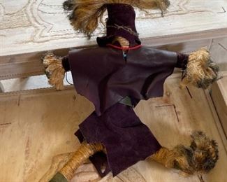 Native American Twine Doll Artist Made	32 x 19in	
