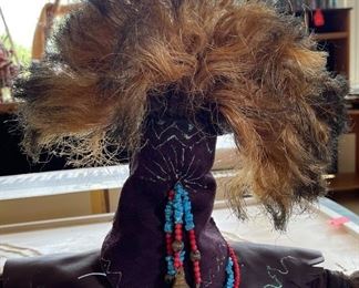 Native American Twine Doll Artist Made	32 x 19in	
