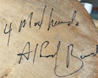 Vintage 4 Doll Mud Head Kachina Tree Alfred Benally Navajo Native American	25x16x12in	HxWxD
