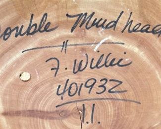 Vintage Hopi Double Mudhead Piggyback Kachina Doll	13x9x12in	HxWxD
