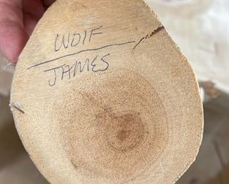 White Wolf Kachina Doll James Navajo Native American	12x7x5in	HxWxD
