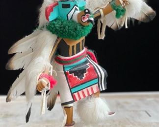 Eagle Kachina Doll Doll Navajo Native American	12x11x6in	HxWxD
