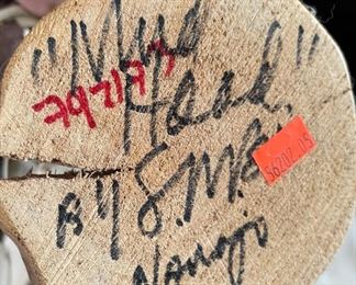 Mudhead Kachina Doll Navajo Native American	16x7x6in	HxWxD
