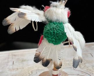 Eagle Kachina Doll Doll Navajo Native American	12x11x6in	HxWxD
