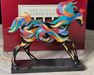 #2 Painted Ponies 2005 The Phoenix  11568  Horse Figurine	7x7.5x2.5in	HxWxD
