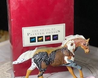 Trail of Painted Ponies - YEAR OF THE HORSE #12223  Horse Figurine	7x7.5x2.5in	HxWxD
