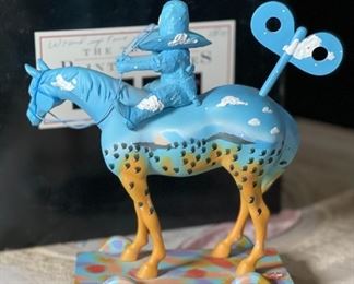 Painted Ponies  WOUND UP TIME ON THE RANGE 1541 Horse Figurine	7x7.5x2.5in	HxWxD
