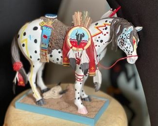 Painted Ponies 1477 War Pony LARGE Horse Figurine	8x3.5x8.5in	HxWxD
