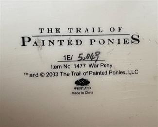 Painted Ponies 1477 War Pony LARGE Horse Figurine	8x3.5x8.5in	HxWxD
