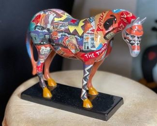 Painted Ponies Route 66 1460 Horse Figurine	7x7.5x2.5in	HxWxD

