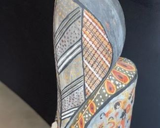 Ngaruwanajirri Hand Carved Wood Sculpture	9.5x5.5x5in	HxWxD
