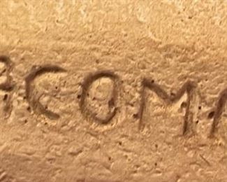 Acoma The Gatherer Ceramic Sculpture Austin Productions Southwest statue	21.5 x 7.5 x 7	HxWxD
