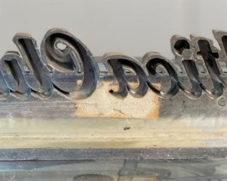 Vintage Utica Club Pilsener Lager Beer Sign Display West End Brewing Co. Advertising	3x8.75x2in	HxWxD
